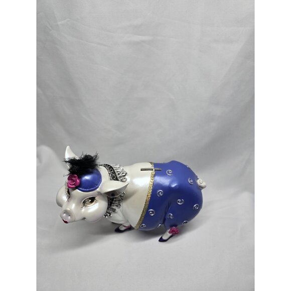 Novelty Sassy Pig Diva Piggy Bank- VTG 90s- Read Description - Picture 2 of 16